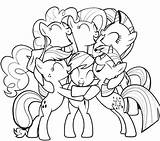 Pony Little Coloring Pages Princess Drawing Friendship Ponies Getdrawings Miracle Getcolorings Color Print Col Printable sketch template