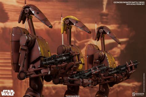 New Geonosis Battle Droid Sixth Scale Figure Sets From