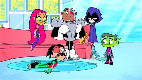 clip squash and stretch with teen titans go on january