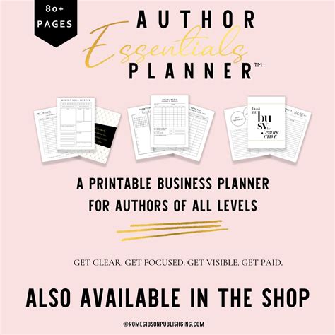 planner printables  planning workbook book etsy uk