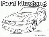 Coloring Pages Car Muscle Ford Mustang Cars F150 Drawing Gt Expedition Old P51 Getdrawings Popular Getcolorings Coloringhome Template sketch template