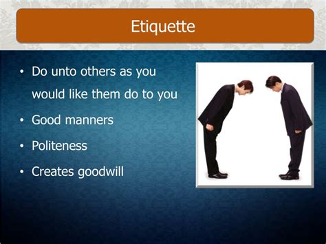 personal grooming business etiquette powerpoint