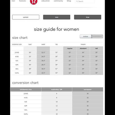 assos size chart