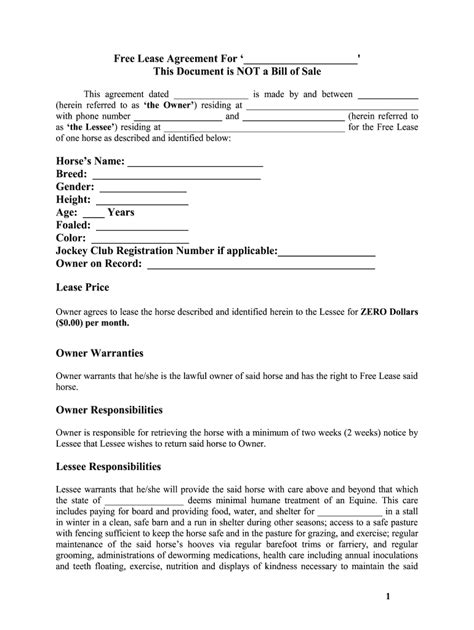 lease agreement complete  ease airslate signnow