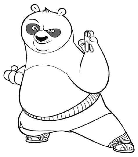 kung fu panda disegni da colorare images  pinterest panda