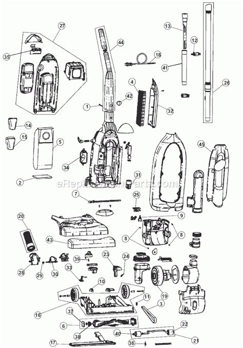 shark duoclean vacuum parts diagram reviewmotorsco