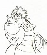 Dragon Pete Coloring Pages Deviantart Disney Elliott Drawings Sheets Cool Concept Tattoo sketch template