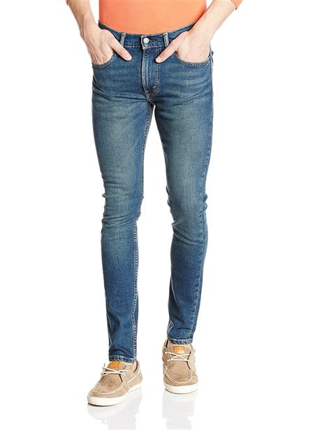 buy levi s men s 519 extreme skinny fit jeans 28908 0058 blue 38 at
