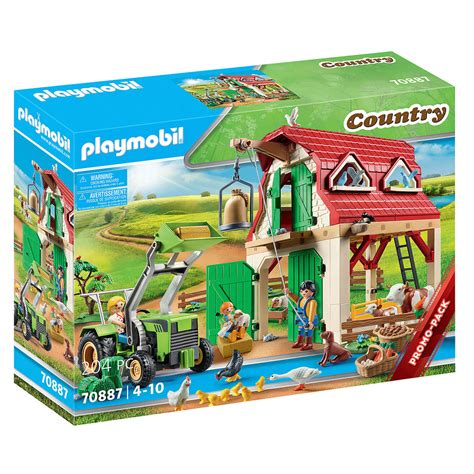 playmobil country boerderij met fokkerij  blokker