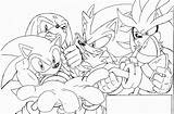 Sonic Knuckles Shadow Coloring Silver Pages Super Trunks24 Clipart Deviantart Pl Library Popular Coloringhome Comments sketch template