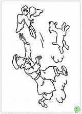 Tintin Coloring Dinokids Close sketch template