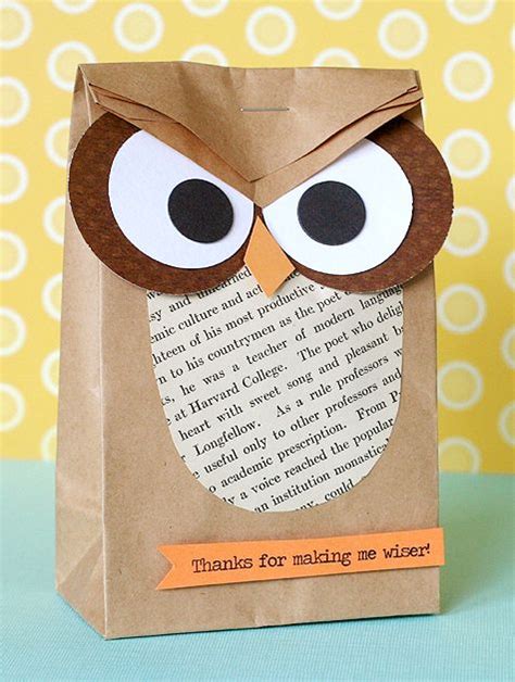year owl   bag  gift ideas pinterest