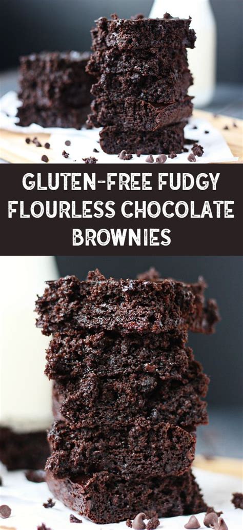 Gluten Free Fudgy Flourless Chocolate Brownies Recipe