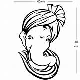 Ganpati Xcolorings sketch template