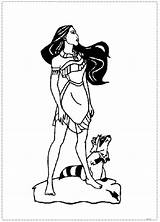 Pocahontas Coloring Pages Disney Meeko Dinokids Play Library Clipart Popular Close Pasta Escolha Cartoon sketch template