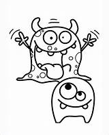 Coloring Pages Monsters Moshi Monster Colouring Printable Template Funny Dance sketch template