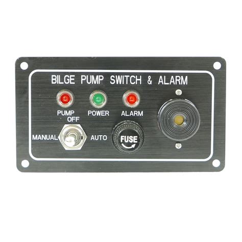 bilge alarm  pump switch panel  dc thargocom