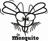 Dengue Mosquito Mosquitos Zancudo Imagui Espacoeducar Pinto Pintar Aedes Molde Infantiles sketch template