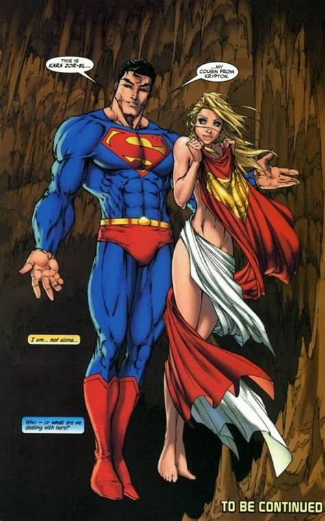 Superman And Kara Zor El By Michael Turner Supergirl Comic Dc Comics