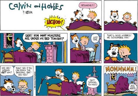 Calvin And Hobbes Comic Strip On Calvin And