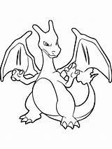 Charizard Coloring Pages Evolution Hungry Shark Color Printable Recommended Getcolorings sketch template