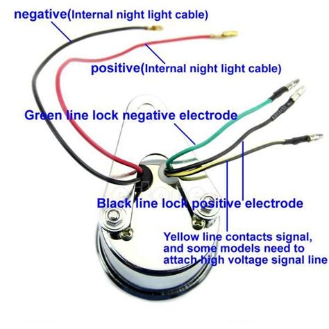 outboard tachometer wiring
