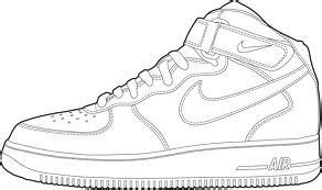 nike air force  sneakers sketch sneakers drawing pictures  shoes