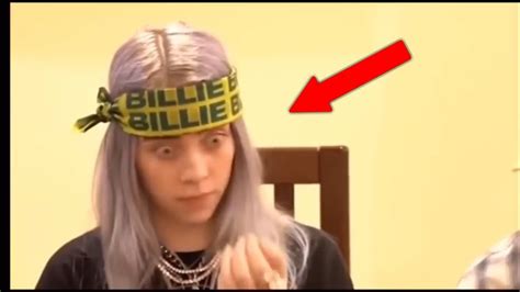 billie eilish tourettes syndrome tics compilation youtube