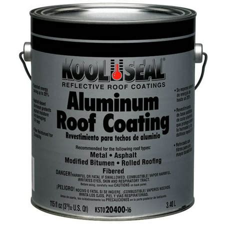 kool seal aluminum roof coating walmartcom
