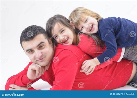 verbringen von zeit mit familie stockfoto bild von kindheit vater
