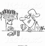 Poker Coloring Playing Pages Dogs Cartoon Template Wheat Baker sketch template