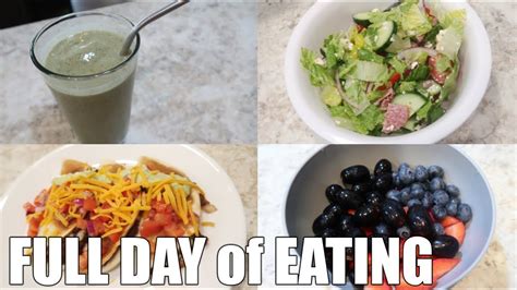 What I Eat In A Day Healthy Full Day Of Eating Stay At Home Mom