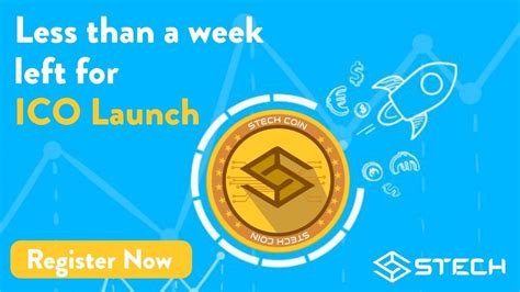 Less Than A Week Left For Ico Launch Register Now