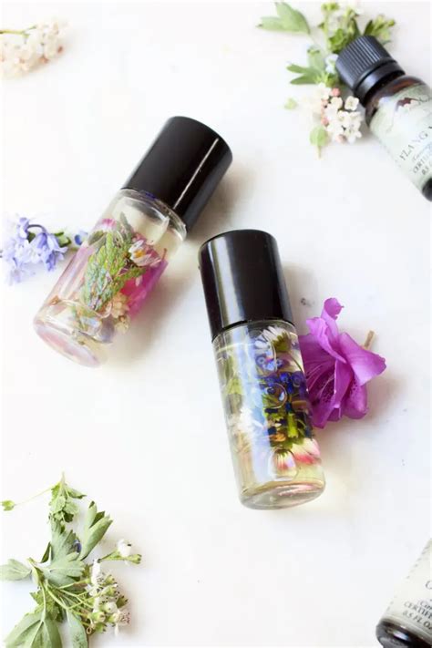 Diy Perfume Roll On With Wildflowers Inside Styleoholic