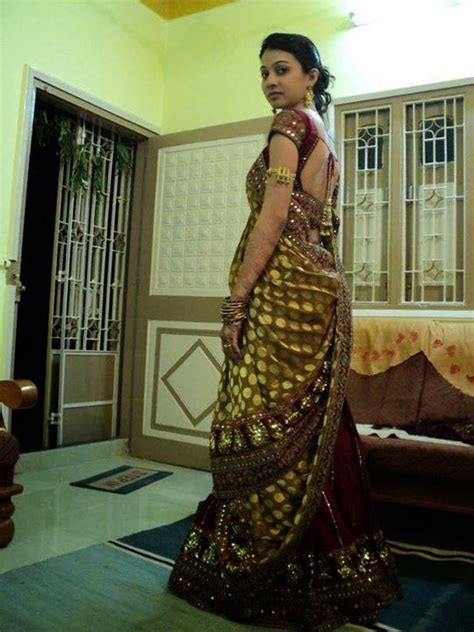 indian beautiful housewife in saree images collection