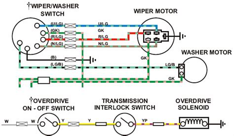 lucas dr wiper motor wiring diagram circuit diagram