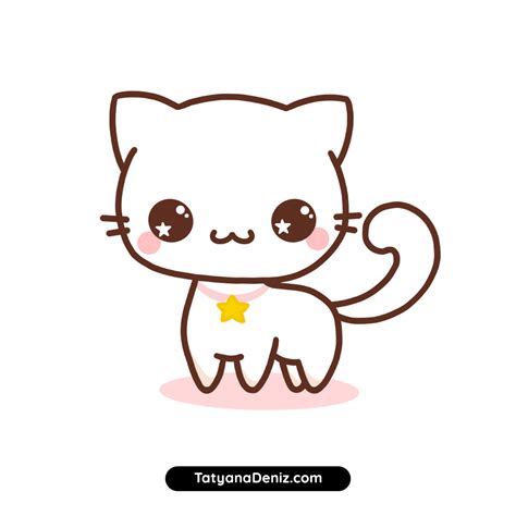 view  cartoon cute drawing easy kitten cat experttrendarea