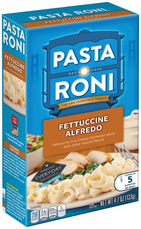 Pasta Roni Fettuccine Alfredo Mix Pack Of 12 Boxes 4 7