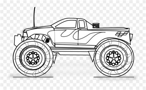 printable monster truck coloring pages  kids monster truck