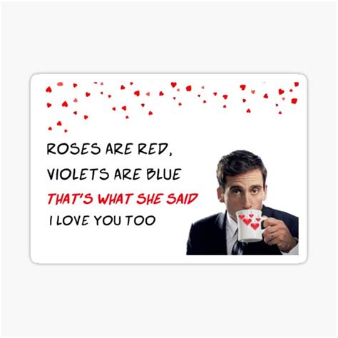 Funny Valentines Day The Office Show Michael Scott That S What She