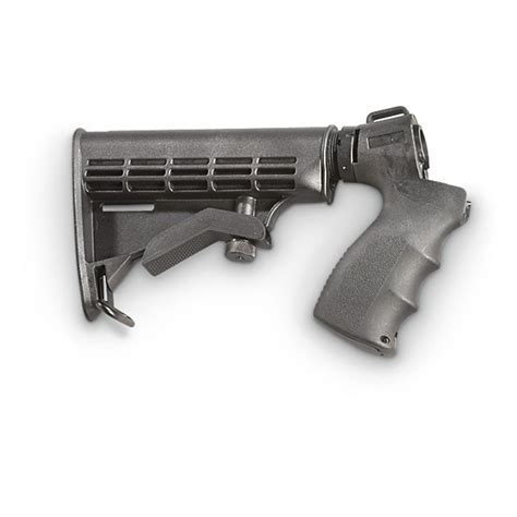 mossberg  shotgun stock  pistol grip black  tactical rifle accessories