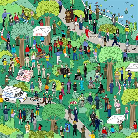 can you spot all the characters in this netflix version of a where s