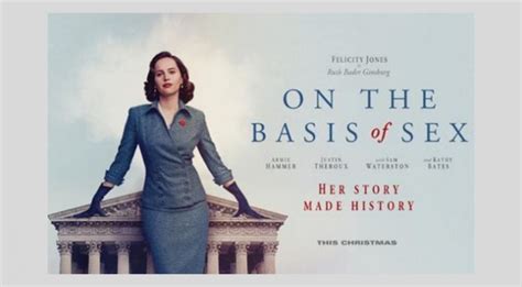 ruth bader ginsburg biopic ‘on the basis of sex to open