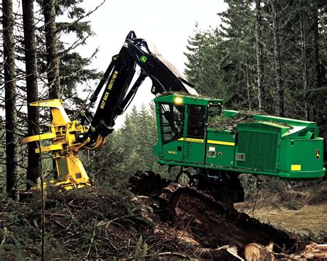 john deere  feller buncher logging equipment forestry equipment