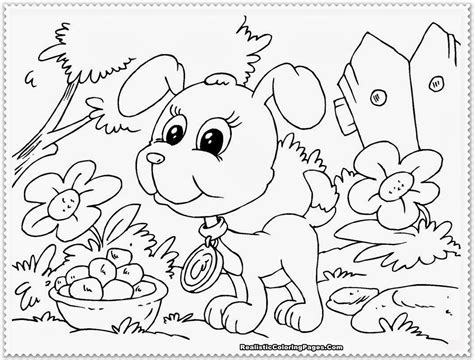 coloring pages   puppy