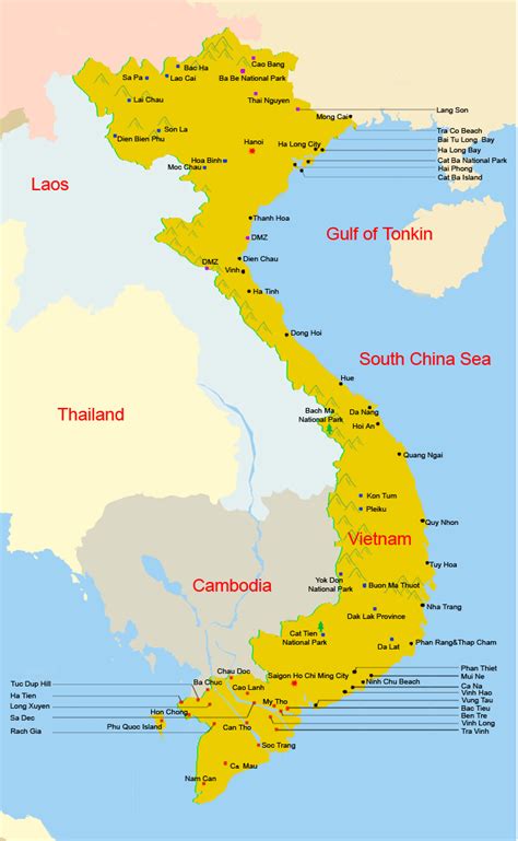 vietnam map travel maps  map route map provincial maps