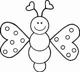 Coloring Butterfly Cartoon Pages Clip Bugs Girl Size Butterflies Printable Color Girls Sheets Cute Kids Freebie Wecoloringpage Print Getcolorings Flowers sketch template