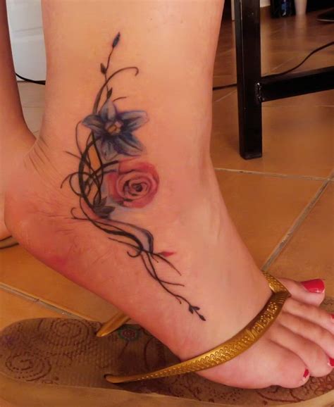 80 Beautiful Ankle Tattoo Design And Ideas For Women Ecstasycoffee