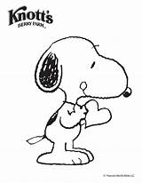 Snoopy Woodstock Charlie Ausmalbilder Ausmalbild Knott Berry Getdrawings Knotts sketch template
