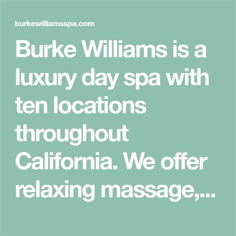 burke williams   luxury day spa  ten locations